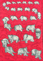 Babar the Elephant Satin Art Print | Children's Illustration | No.7