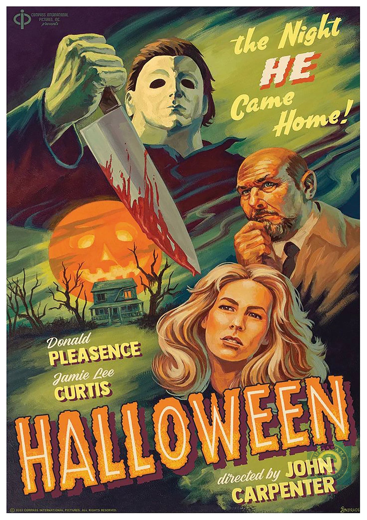 Vintage Horror Movie Posters | Digital Download PDF | Set of 8