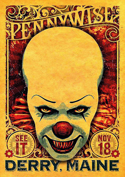 Vintage Horror Movie Posters | Digital Download PDF | Set of 8