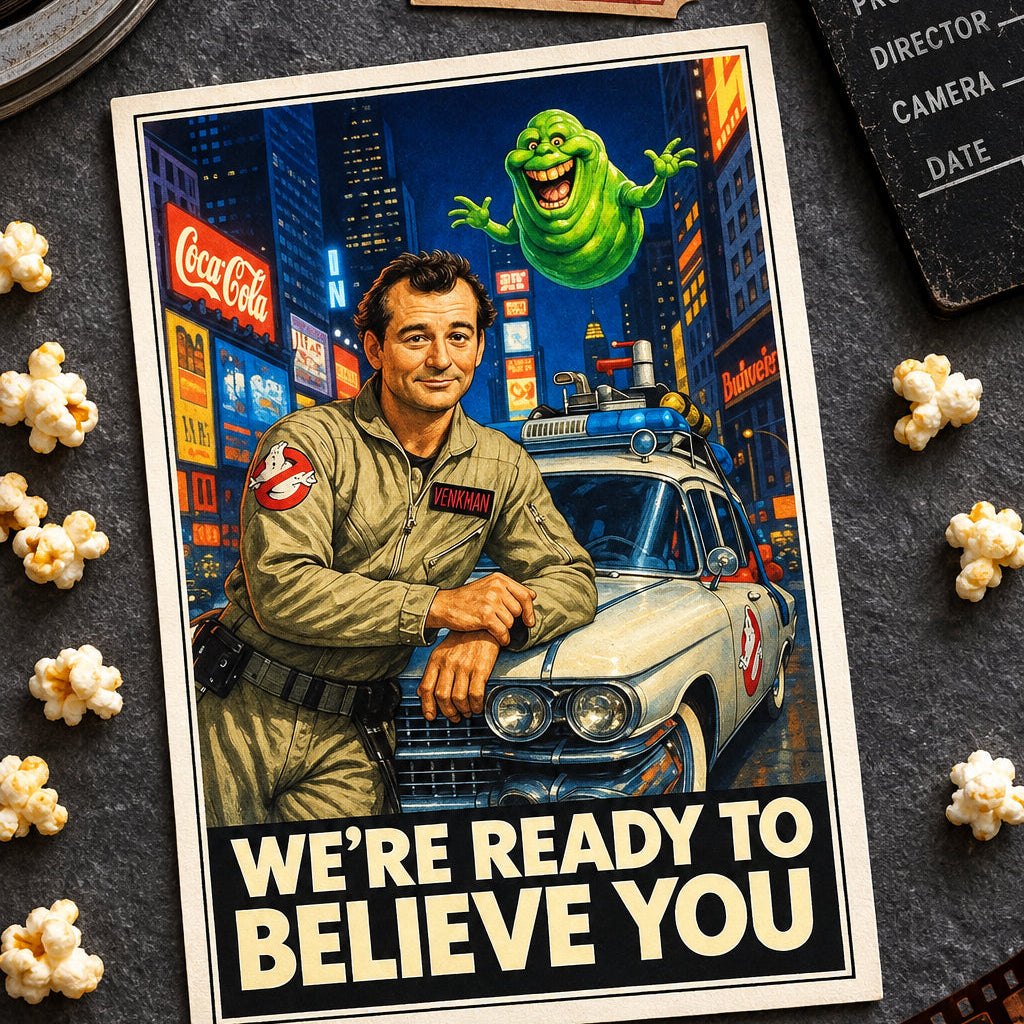 Vintage Film Poster Postcards | Pack of 8