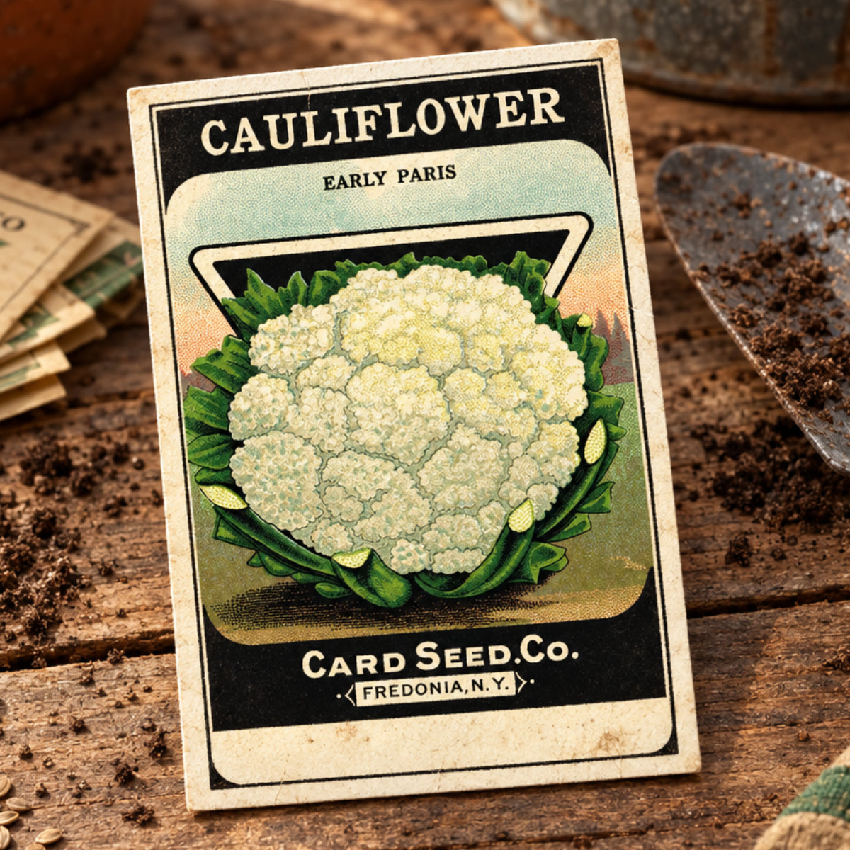 Vintage Gardening Seed Packet Art Postcards | Pack of 8 | No.4