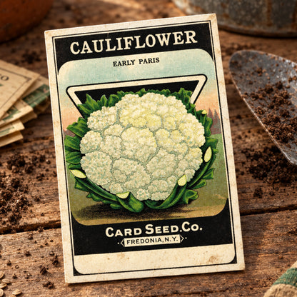 Vintage Gardening Seed Packet Art Postcards | Pack of 8 | No.4