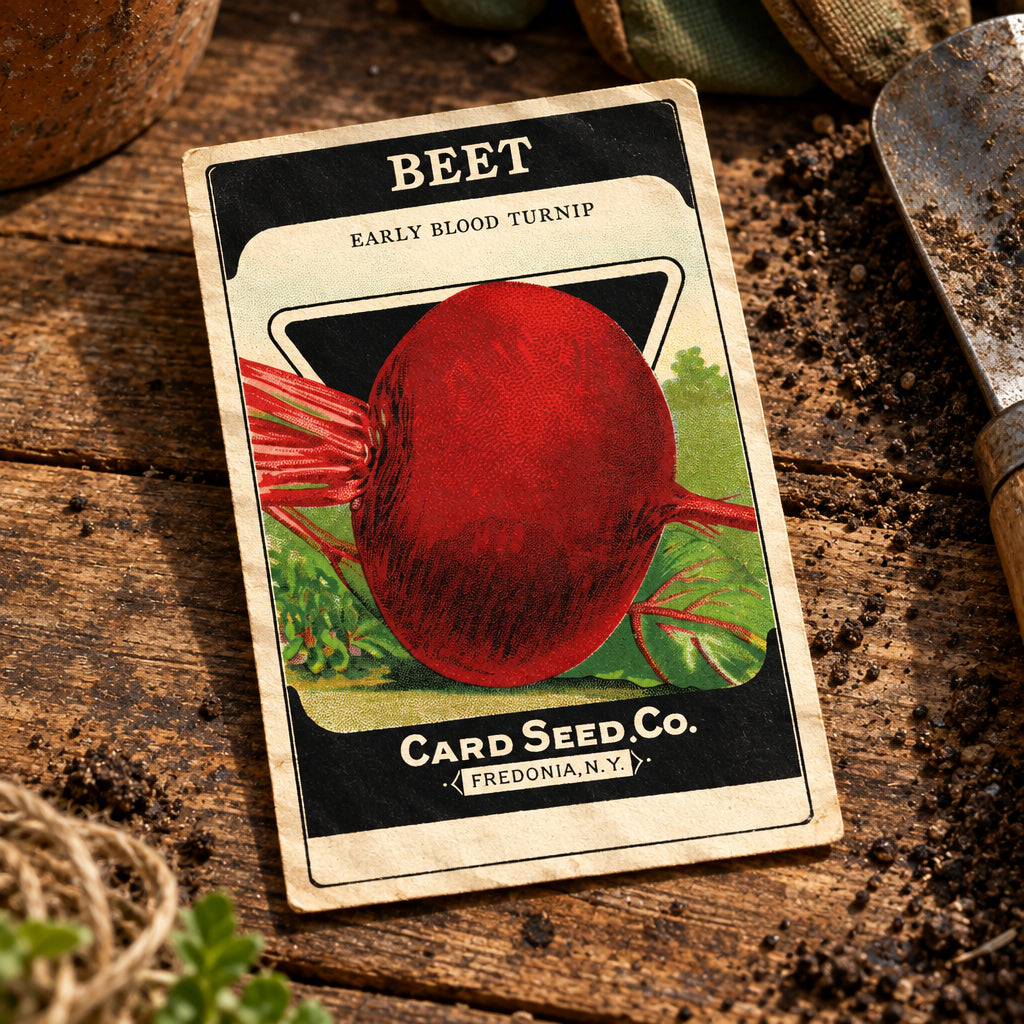 Vintage Gardening Seed Packet Art Postcards | Pack of 8 | No.4