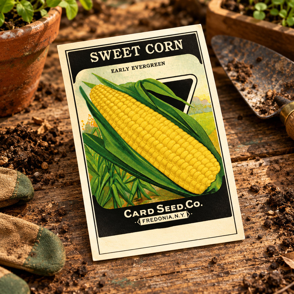 Vintage Gardening Seed Packet Art Postcards | Pack of 8 | No.4