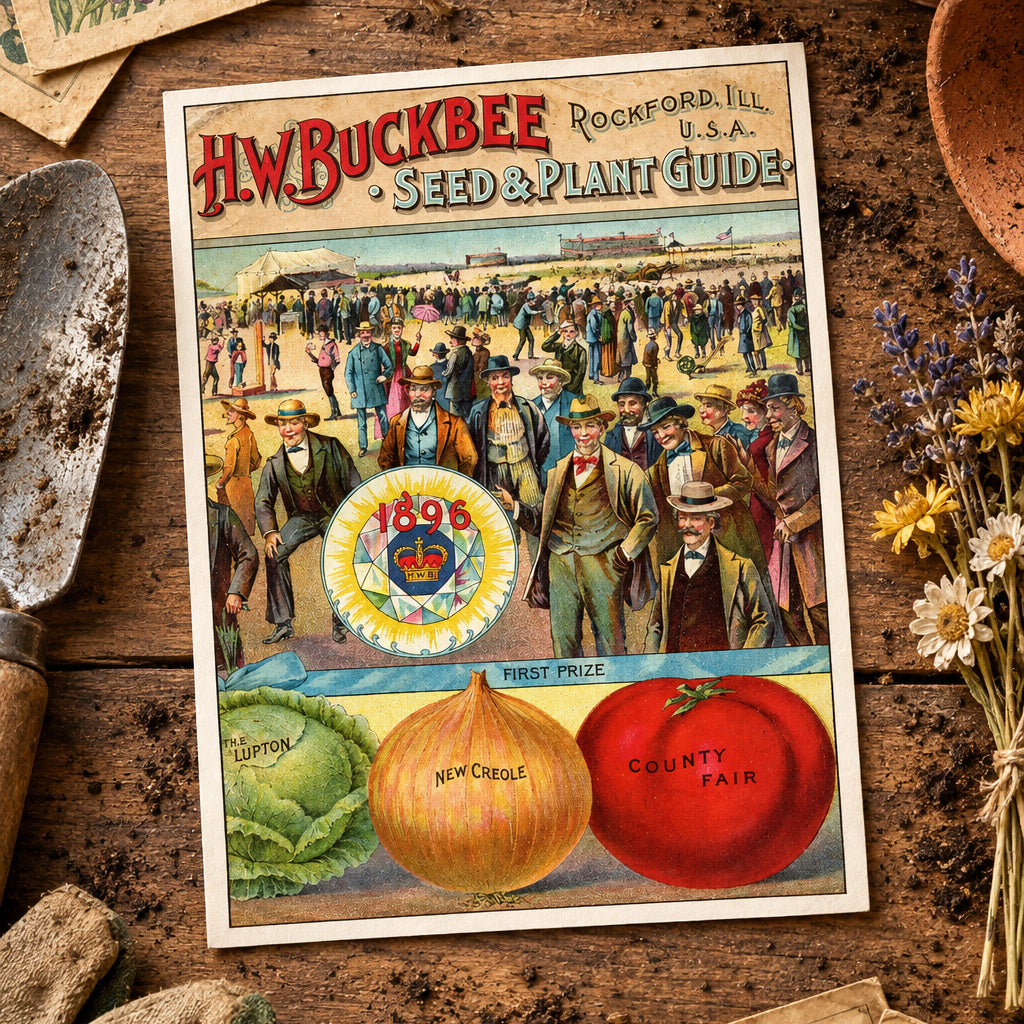 Vintage Gardening Seed Packet Art Postcards | Pack of 8 | No.3