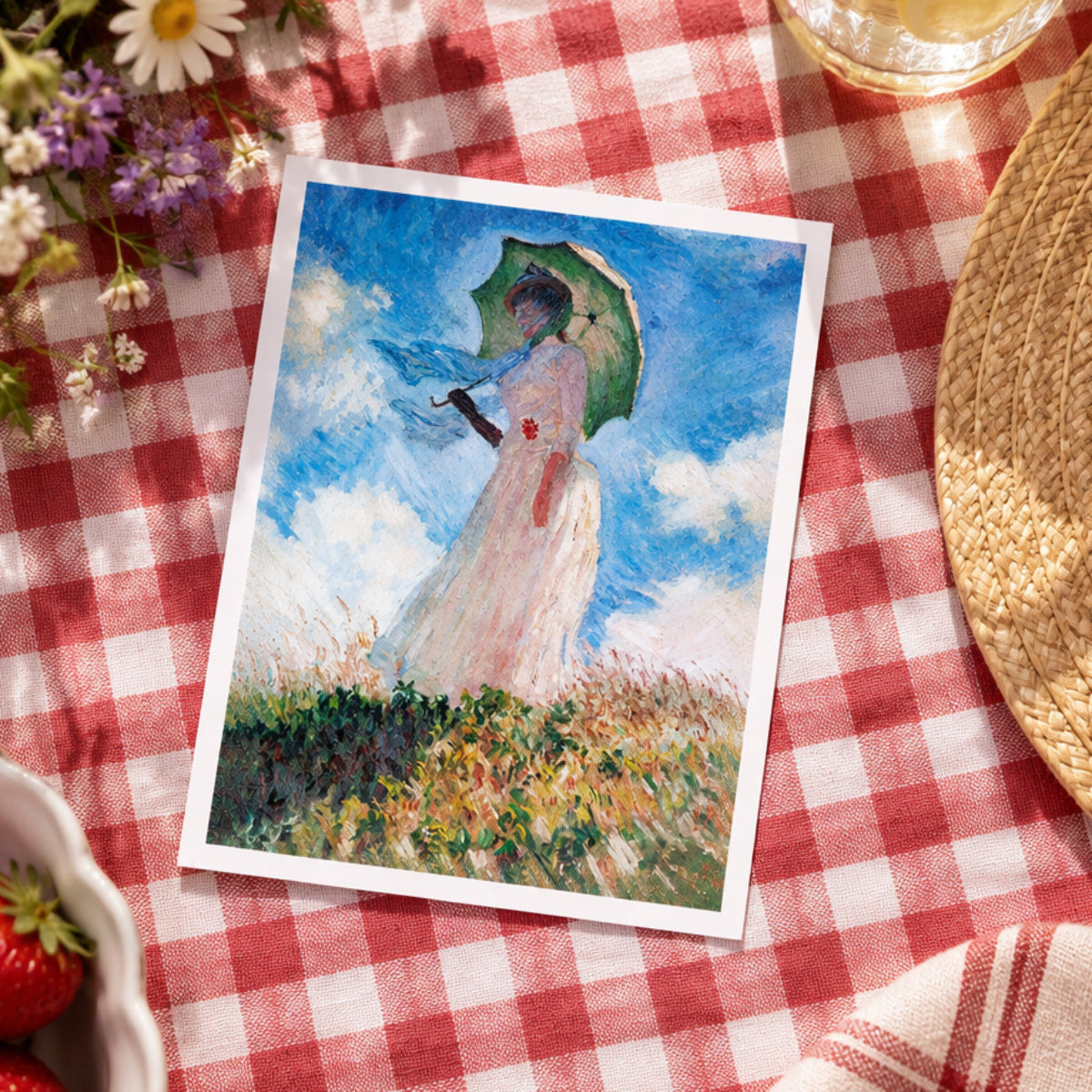 Claude Monet Impressionist Art Postcards | Pack of 8