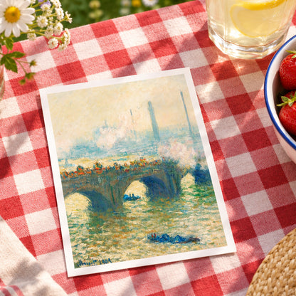 Claude Monet Impressionist Art Postcards | Pack of 8