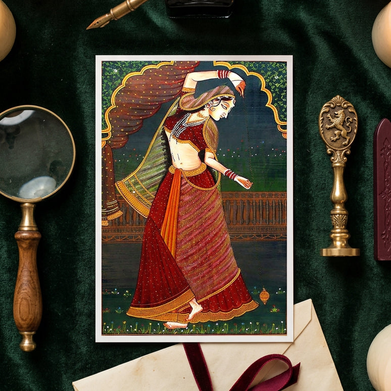 Vintage Indian Mystical  and Cosmic Postcards | Pack of 8