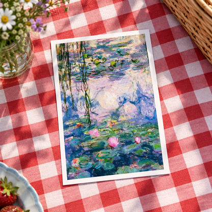 Claude Monet Impressionist Art Postcards | Pack of 8