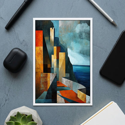 Abstract Modernist Art Postcards | Set of 8