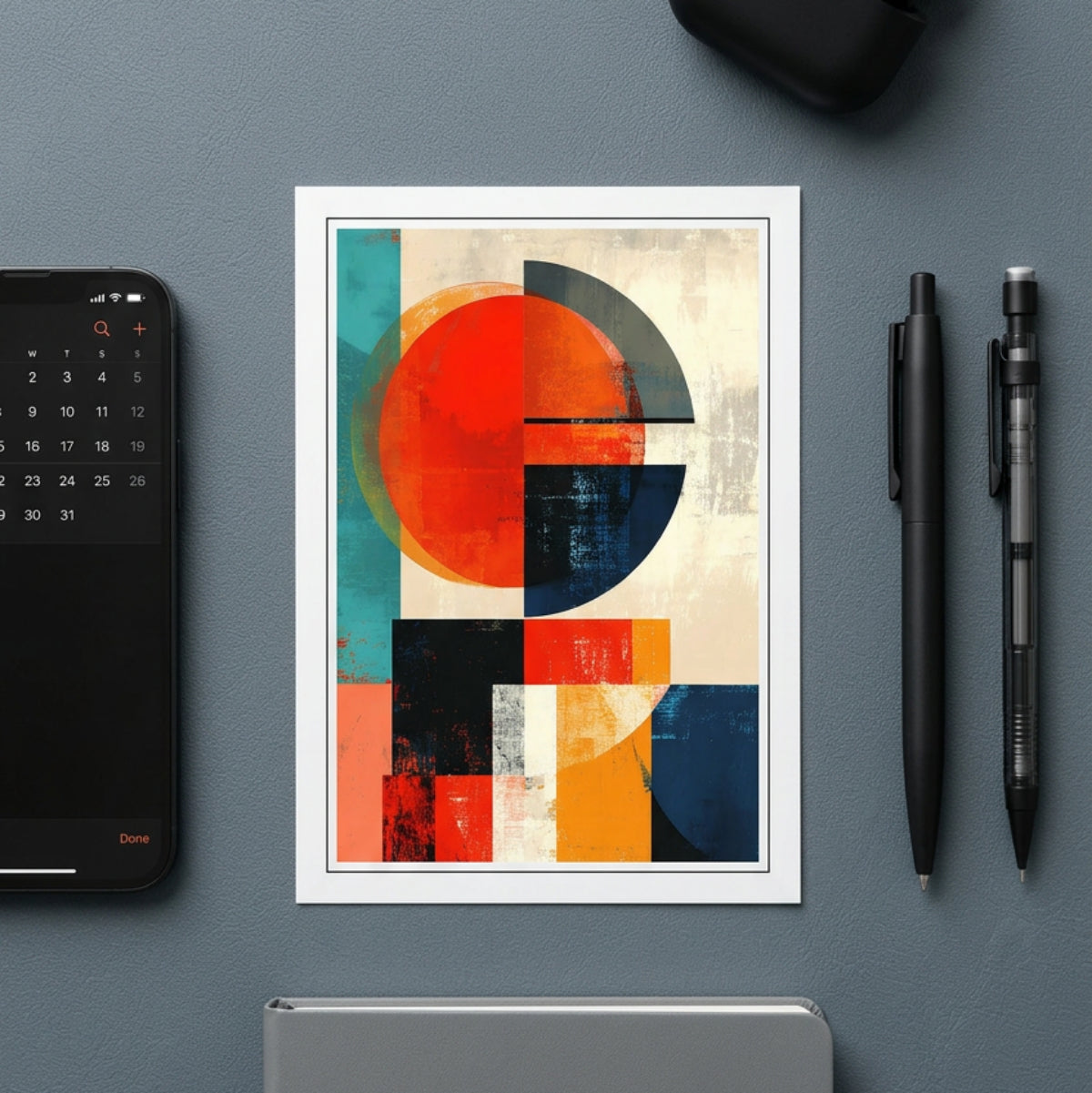Abstract Modernist Art Postcards | Set of 8