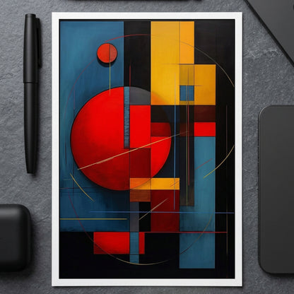 Abstract Modernist Art Postcards | Set of 8