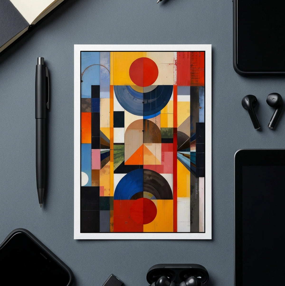 Abstract Modernist Art Postcards | Set of 8