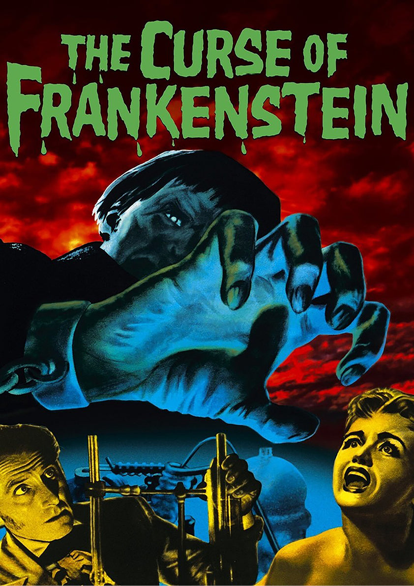 The Curse of Frankenstein | Vintage Hammer Horror Movie Print | A3