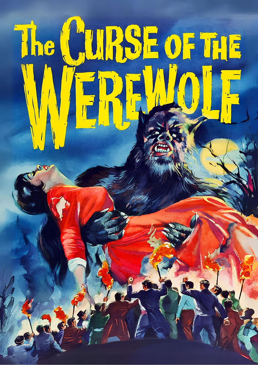 The Curse of the Werewolf | Vintage Hammer Horror Movie Print | A3
