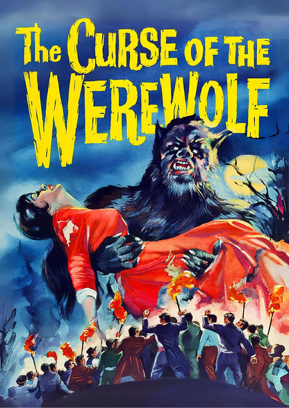 The Curse of the Werewolf | Vintage Hammer Horror Movie Print | A3