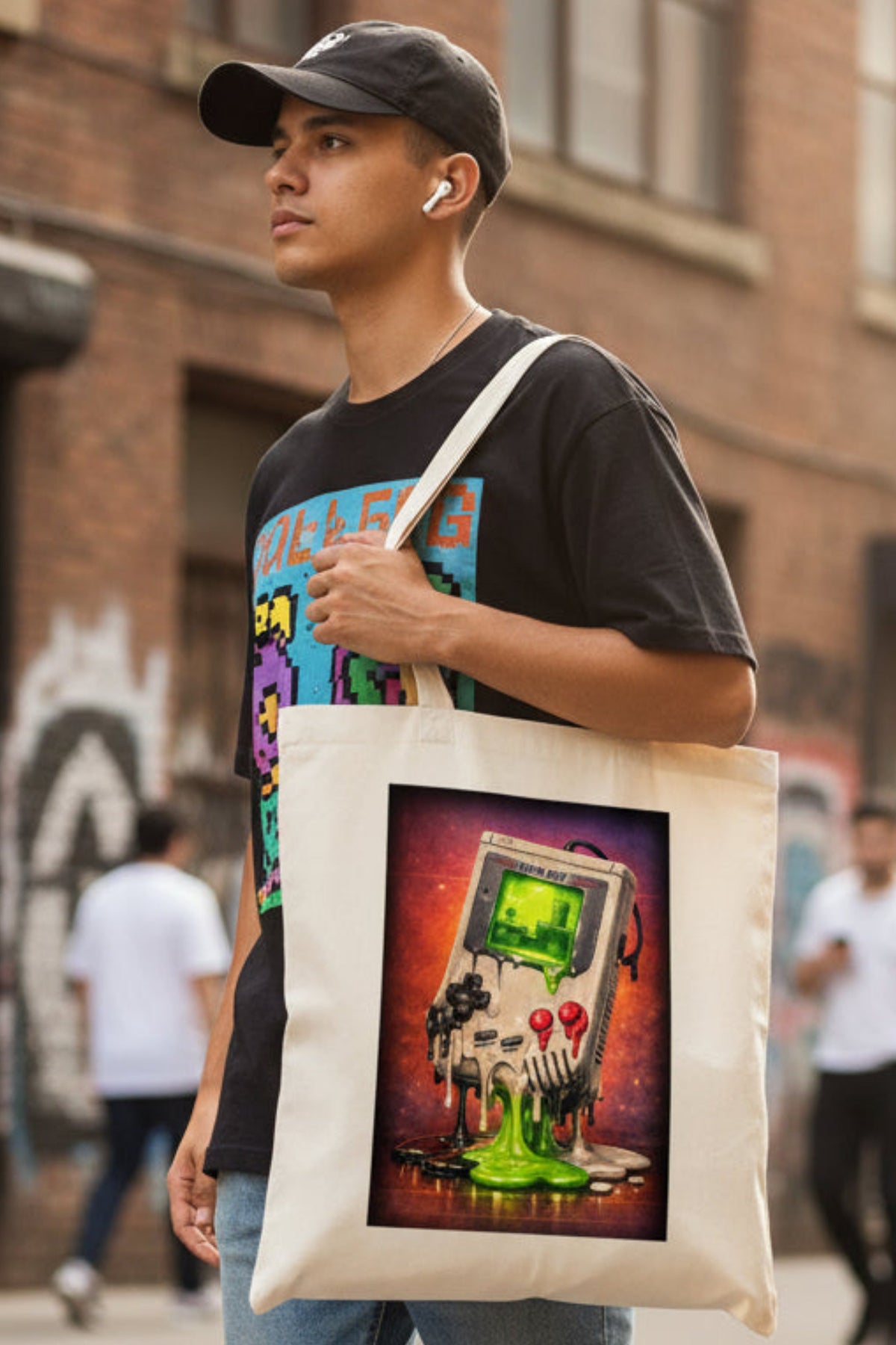 Nintendo Game Boy Vintage Gaming Tote Bag | Cotton | No.3